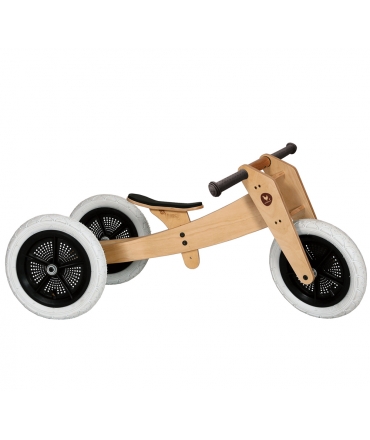 Triciclo de madera Sin pedales Wishbone Bike 3en1 | Aúpa Organics