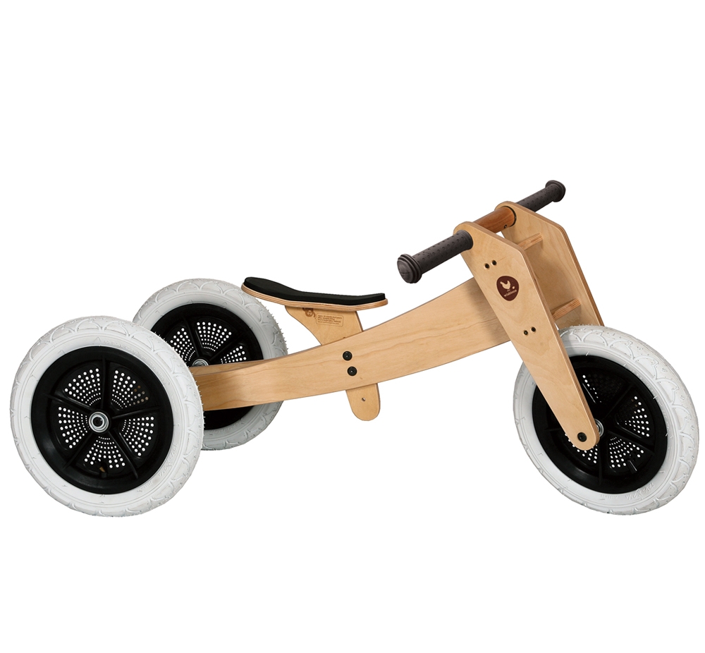 maníaco logo dignidad Triciclo evolutivo de madera Wishbone Bike | Aúpa Organics