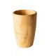 Vaso con pajita de Madera de Bambú - Azul