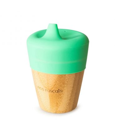 Vaso de Aprendizaje de Madera de Bambú - Aúpa Organics