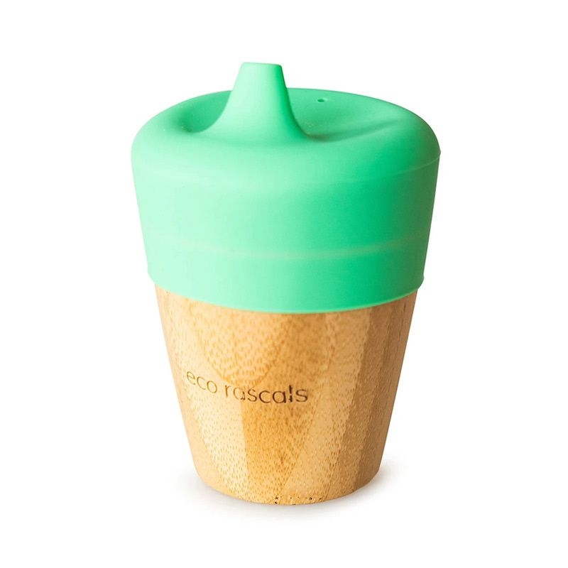 Vaso de Aprendizaje de Madera de Bambú - Aúpa Organics