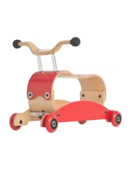 Correpasillos evolutivo de madera Wishbone | Aúpa Organics