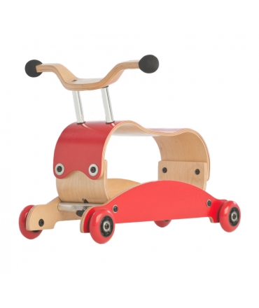 Correpasillos evolutivo de madera Wishbone | Aúpa Organics