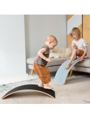 Tabla Curva Wobbel Board STARTER con fieltro Sky - Aúpa Organics