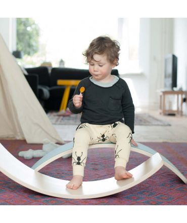 Tabla Curva Wobbel Board PRO con Fieltro Mustard - Aúpa Organics Tabla Curva Wobbel Board PRO con Fieltro Mustard - Aúpa Organics