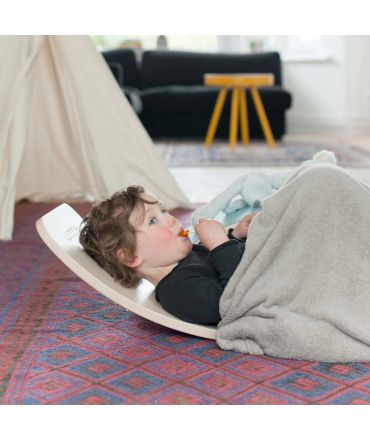 Tabla Curva Wobbel Board PRO con Fieltro Mustard - Aúpa Organics Tabla Curva Wobbel Board PRO con Fieltro Mustard - Aúpa Organics