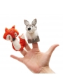Marionetas de dedo de Fieltro Animales del Bosque - Aúpa Organics