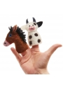 Marionetas de dedo de Fieltro Animales de la Granja - Aúpa Organics