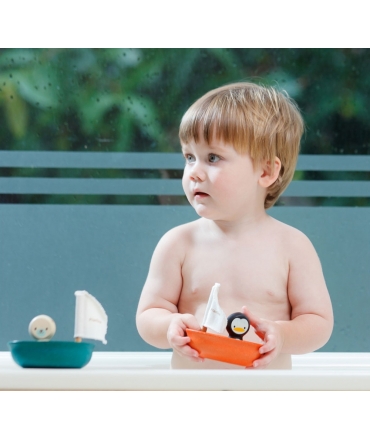 Barquito de Vela con Foca - Plan Toys