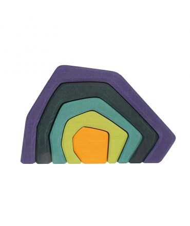 Tierra Figura Waldorf de 5 piezas Grimm's - Aúpa Organics