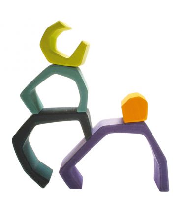 Tierra Figura Waldorf de 5 piezas Grimm's - Aúpa Organics