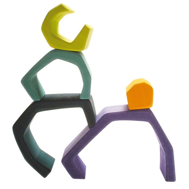 Tierra Figura Waldorf de 5 piezas Grimm's - Aúpa Organics