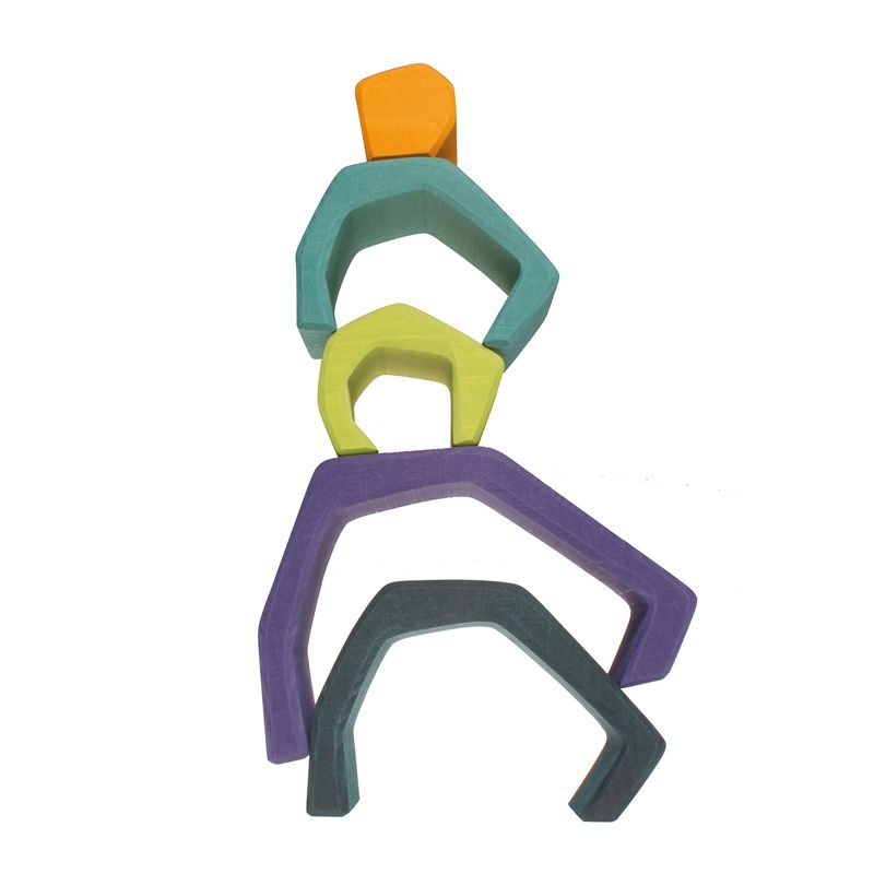 Tierra Figura Waldorf de 5 piezas Grimm's - Aúpa Organics