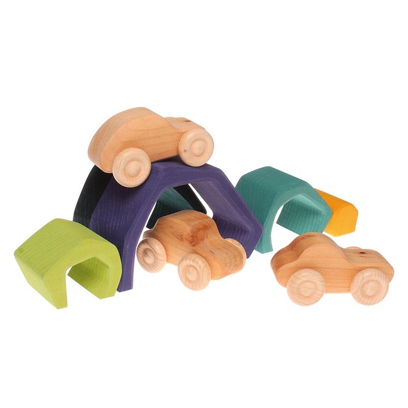 Tierra Figura Waldorf de 5 piezas Grimm's - Aúpa Organics