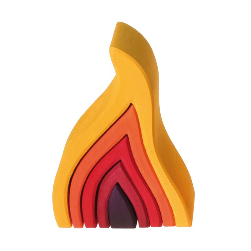 Fuego Figura Waldorf de 5 piezas - Grimm's Juego GR_10730