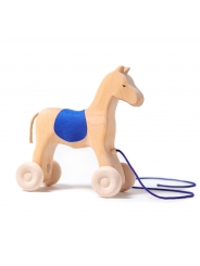 Caballo de Madera con Ruedas Grimm's - Aúpa Organics