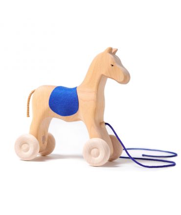 Caballo de Madera con Ruedas Grimm's - Aúpa Organics