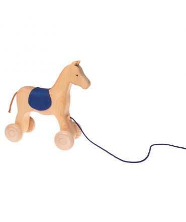 Caballo de Madera con Ruedas Grimm's - Aúpa Organics