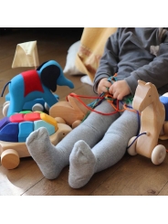 Caballo de Madera con Ruedas Grimm's - Aúpa Organics