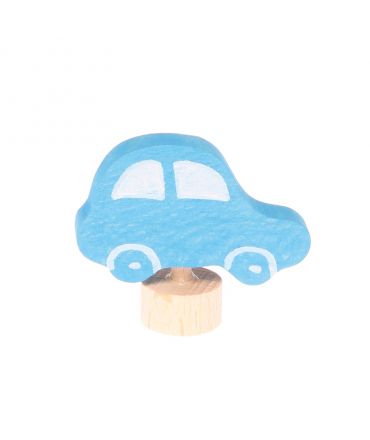 Coche Azul Figura para el Anillo de Cumpleaños Grimm's - Aúpa Organics