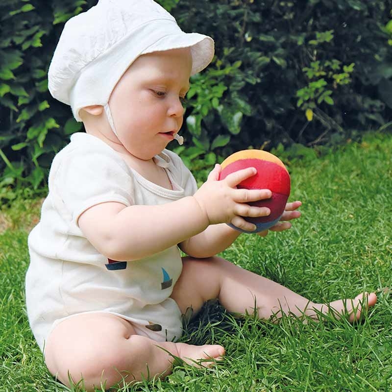 Pelota de Tela Arco Iris Grimm's - Aúpa Organics