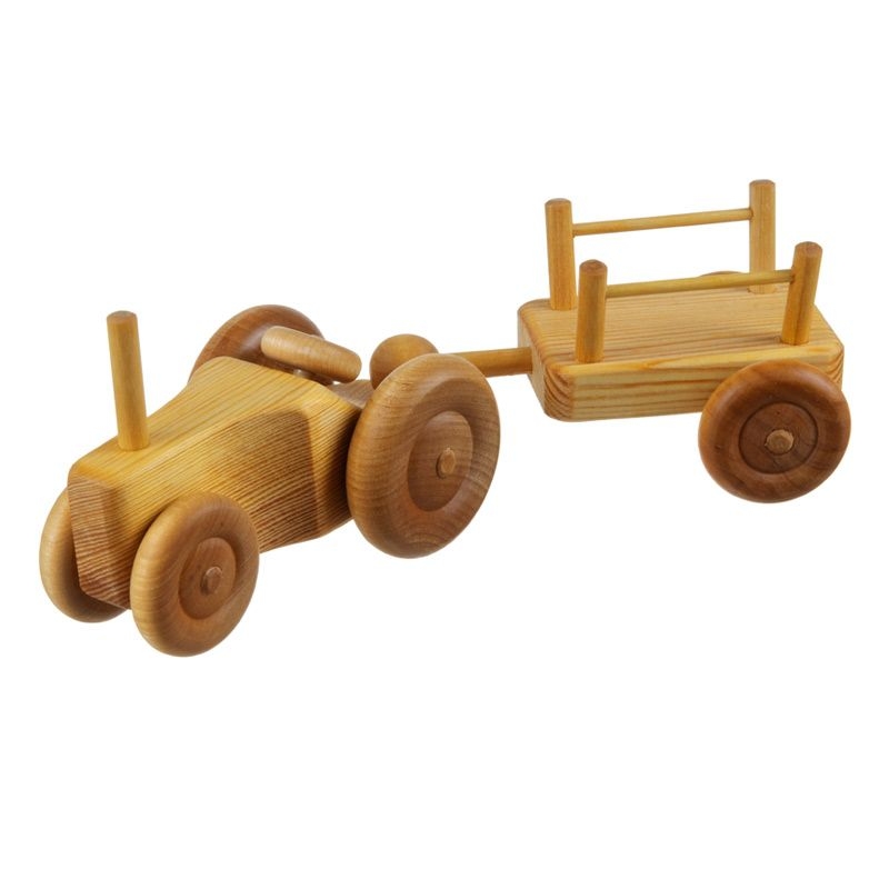 Tractor de Madera Debresk Pequeño - Aúpa Organics