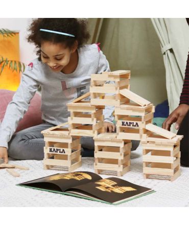 Juego de construcción KAPLA Barril de 200 piezas - Aúpa Organics