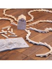 Juego de construcción KAPLA Barril de 200 piezas - Aúpa Organics