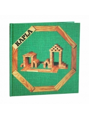 Libro de arte VERDE para Juego de construcción KAPLA - Aúpa Organics