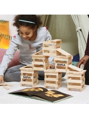 Libro de arte VERDE para Juego de construcción KAPLA - Aúpa Organics