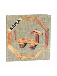 Libro de arte BEIGE para Juego de construcción KAPLA - Aúpa Organics