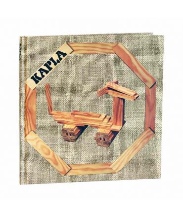 Libro de arte BEIGE para Juego de construcción KAPLA - Aúpa Organics
