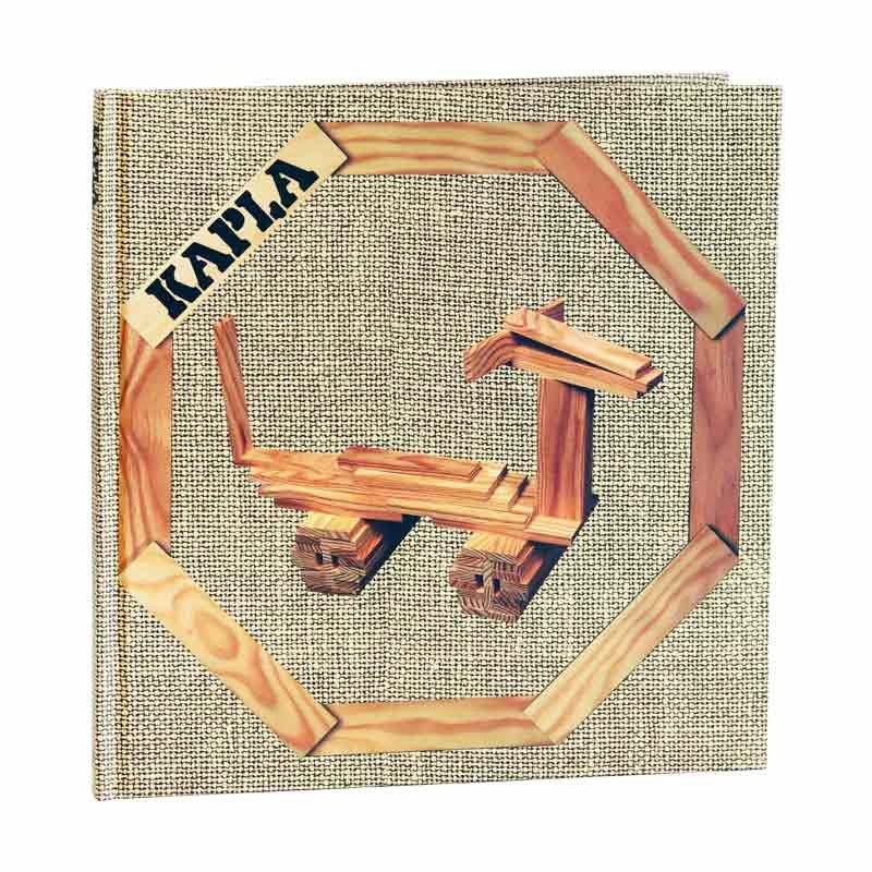 Libro de arte BEIGE para Juego de construcción KAPLA - Aúpa Organics