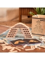 Libro de arte BEIGE para Juego de construcción KAPLA - Aúpa Organics