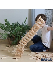 Libro de arte BEIGE para Juego de construcción KAPLA - Aúpa Organics