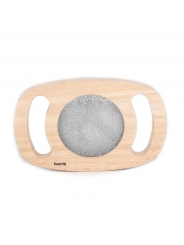 Panel Sensorial de Madera con Asas Purpurina Plateada  - Aúpa Organics