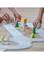Carreteras y Vías de Tren de Caucho Natural Plan Toys - Aúpa Organics