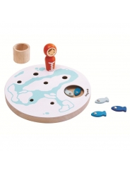 Juego de Pesca en el hielo con imanes de Plan Toys - Aúpa Organics