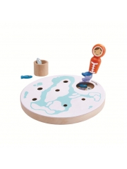 Juego de Pesca en el hielo con imanes de Plan Toys - Aúpa Organics