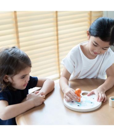 Juego de Pesca en el hielo con imanes de Plan Toys - Aúpa Organics