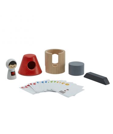 Cohete Espacial Tangram de Plan Toys - Aúpa Organics