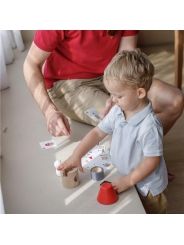 Cohete Espacial Tangram de Plan Toys - Aúpa Organics