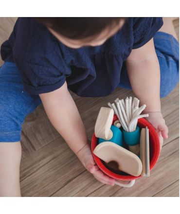 Juguete de Madera Set de Limpieza de Plan Toys - Aúpa Organics