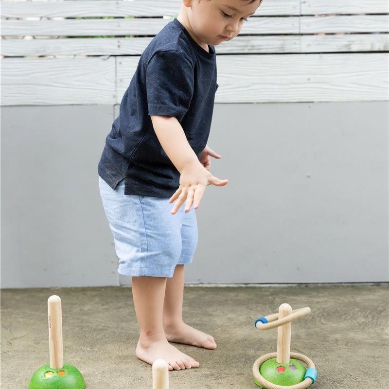 Lanzamiento de Anillos de Plan Toys - Aúpa Organics