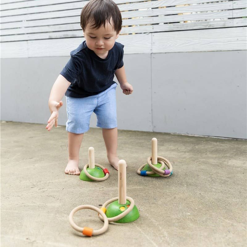 Lanzamiento de Anillos de Plan Toys - Aúpa Organics