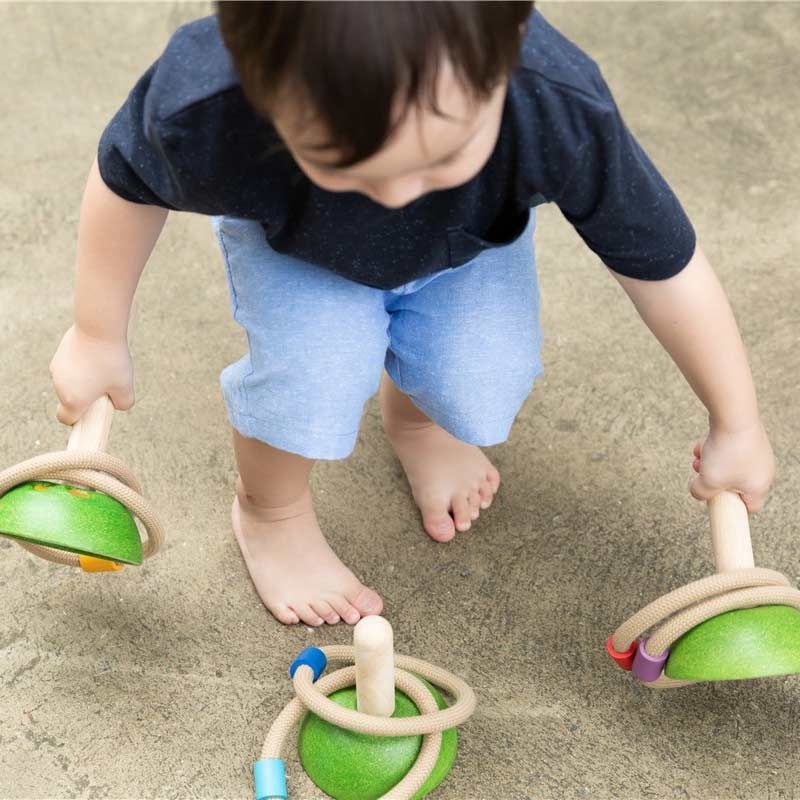 Lanzamiento de Anillos de Plan Toys - Aúpa Organics