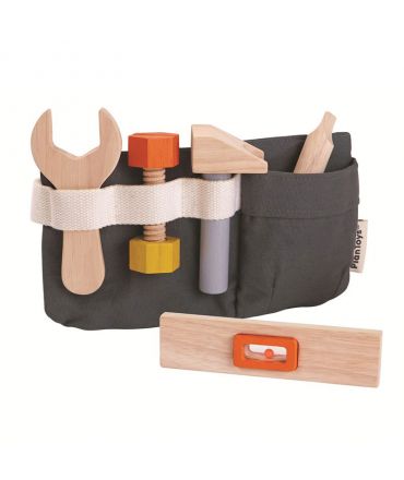Cinturón de Herramientas de madera de Plan Toys - Aúpa Organics