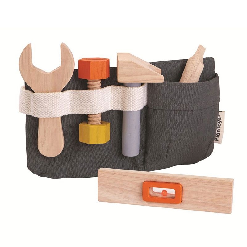Cinturón de Herramientas de madera de Plan Toys - Aúpa Organics