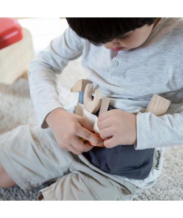 Cinturón de Herramientas de madera de Plan Toys - Aúpa Organics