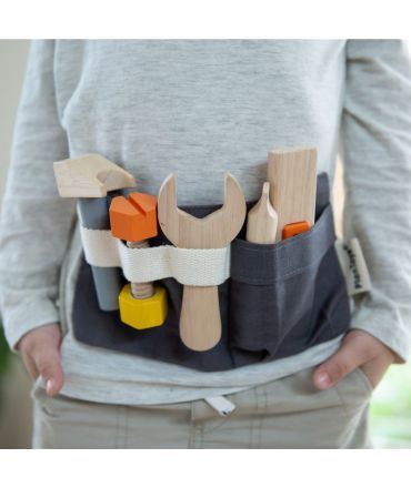 Cinturón de Herramientas de madera de Plan Toys - Aúpa Organics